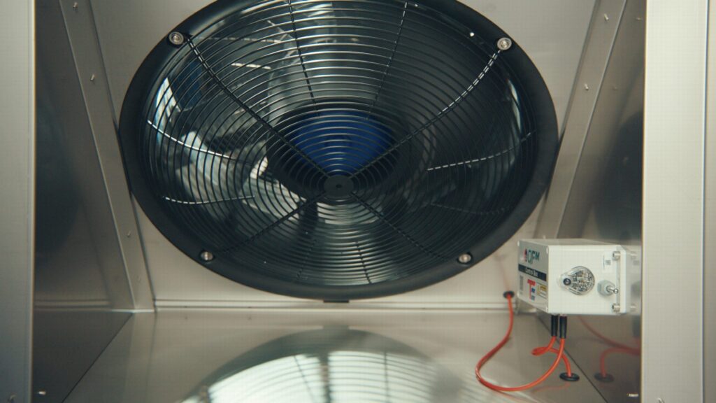 QFM air plenum with the smart control box