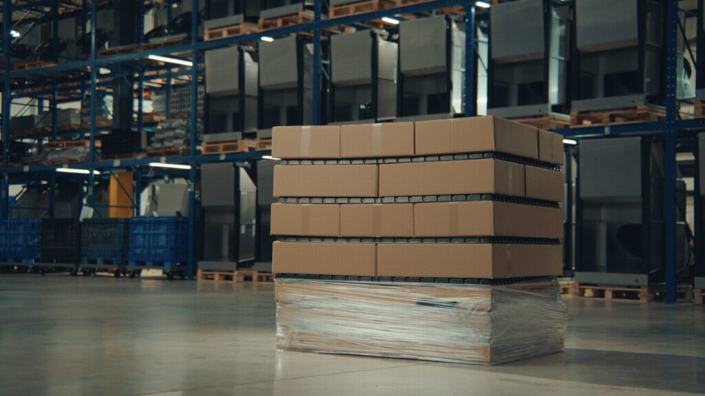 Three properly built booster pallets