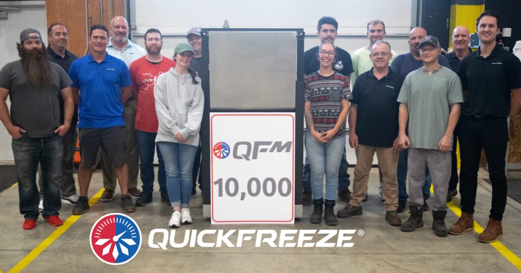 The QuickFreeze team with QFM unit #10,000
